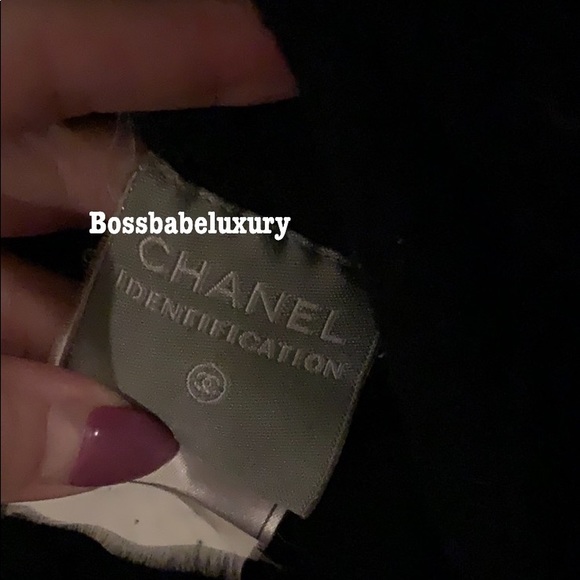 Auth Chanel Paris Couture CC Blouson black 2PC classic jacket couture runway - Picture 6 of 8